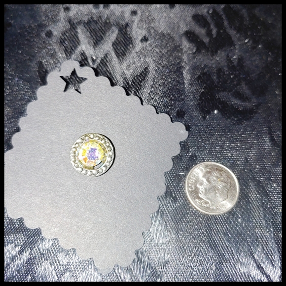 Vintage Aurora Borealis Tie Tac - Picture 3 of 4
